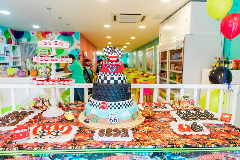 Festa do carros – Relâmpago McQueen – aniversário de 6 anos do Eric